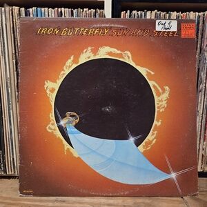 Iron Butterfly 'Sun and Steel' Orange vintage vinyl 1975